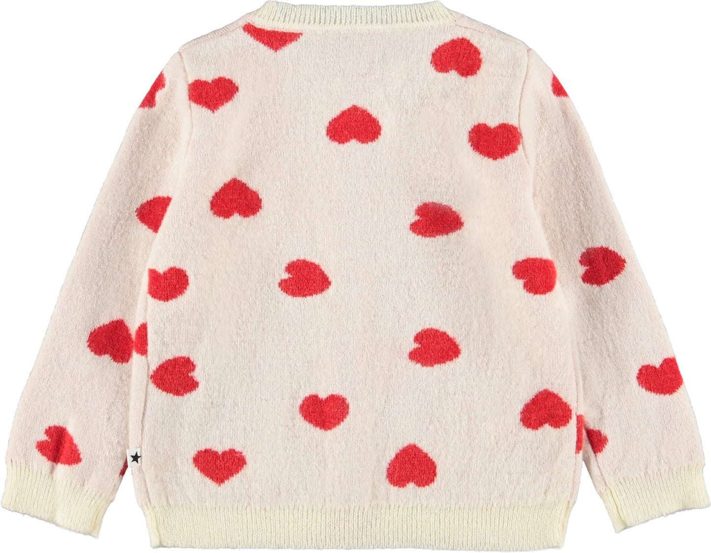 Goldie Cardigan, Red Hearts