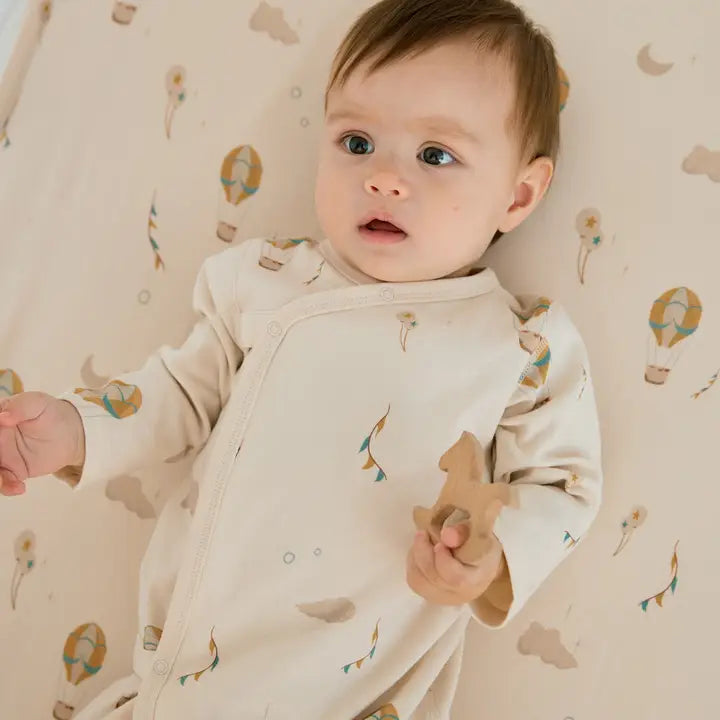 Baby Organic Kimono Sleeper, Fantasy