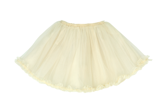 Lea Tulle Skirt, Cream