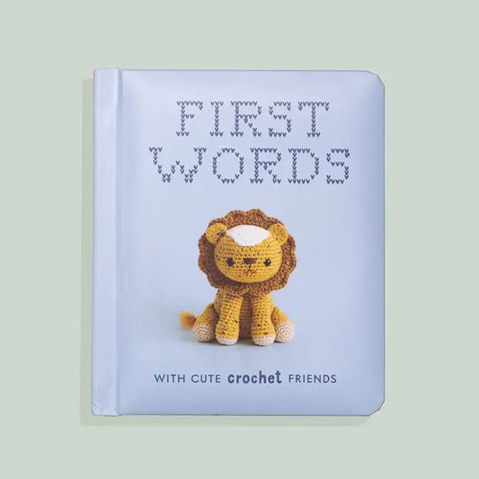 First Words with Cute Crochet Friends, Words Book