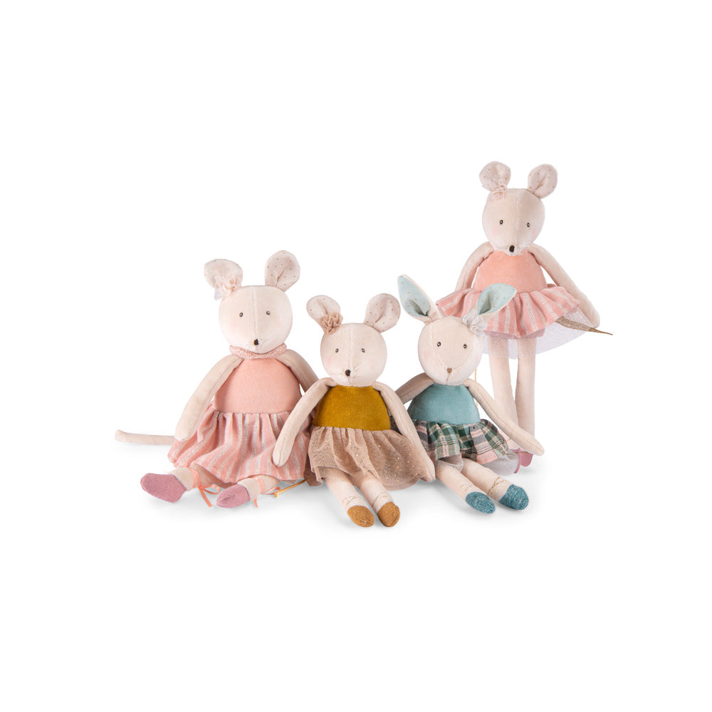 Moulin Roty Mouse Doll, Pink