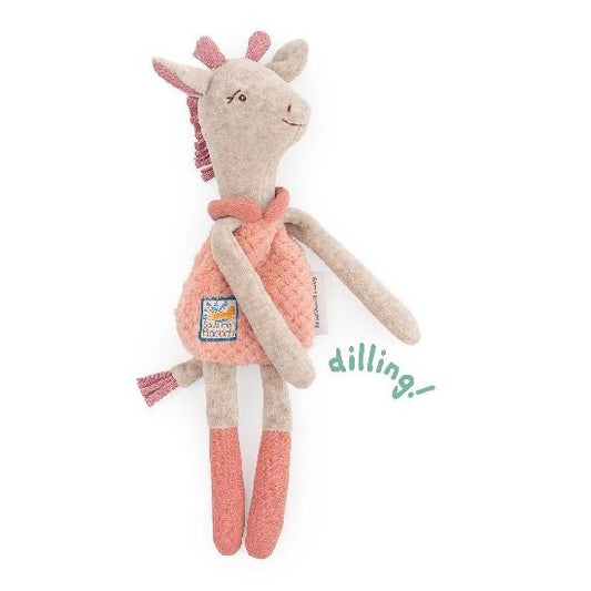 Moulin Roty Giraffe Rattle Soft Toy