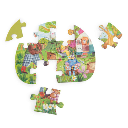 Moulin Roty A Beautiful Day Mini 4 Puzzles