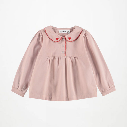 Edie Shirt, Vintage Pink