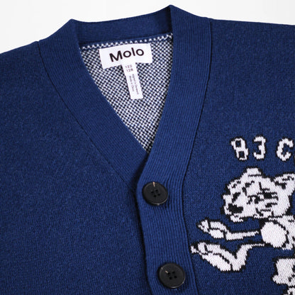 Bertel Cardigan, Blue/Grey