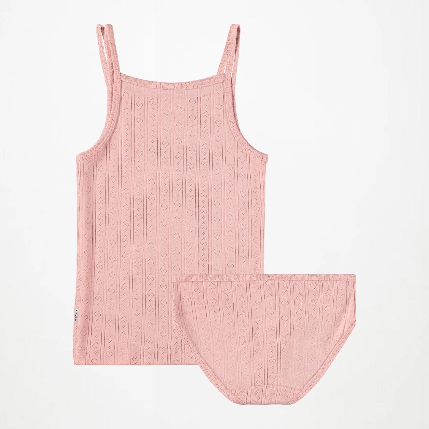 Janice Organic Underwear Set, Mellow Rose