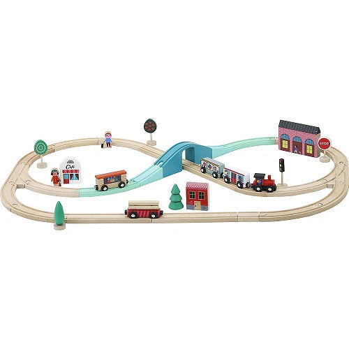 Vilac Grand Express Train Set with Track