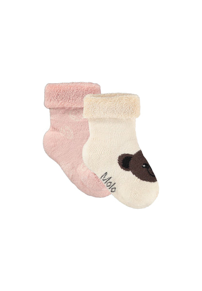 Nodda 2 Pack Socks, Mellow Rose