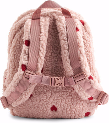 Jolie Backpack, Red Hearts Soft