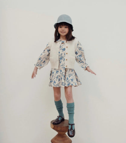 Orchid Dress, Blue