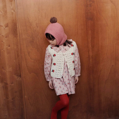 PomPom Hood, Pink