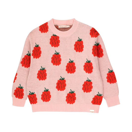 Raspberries Sweater, Pink
