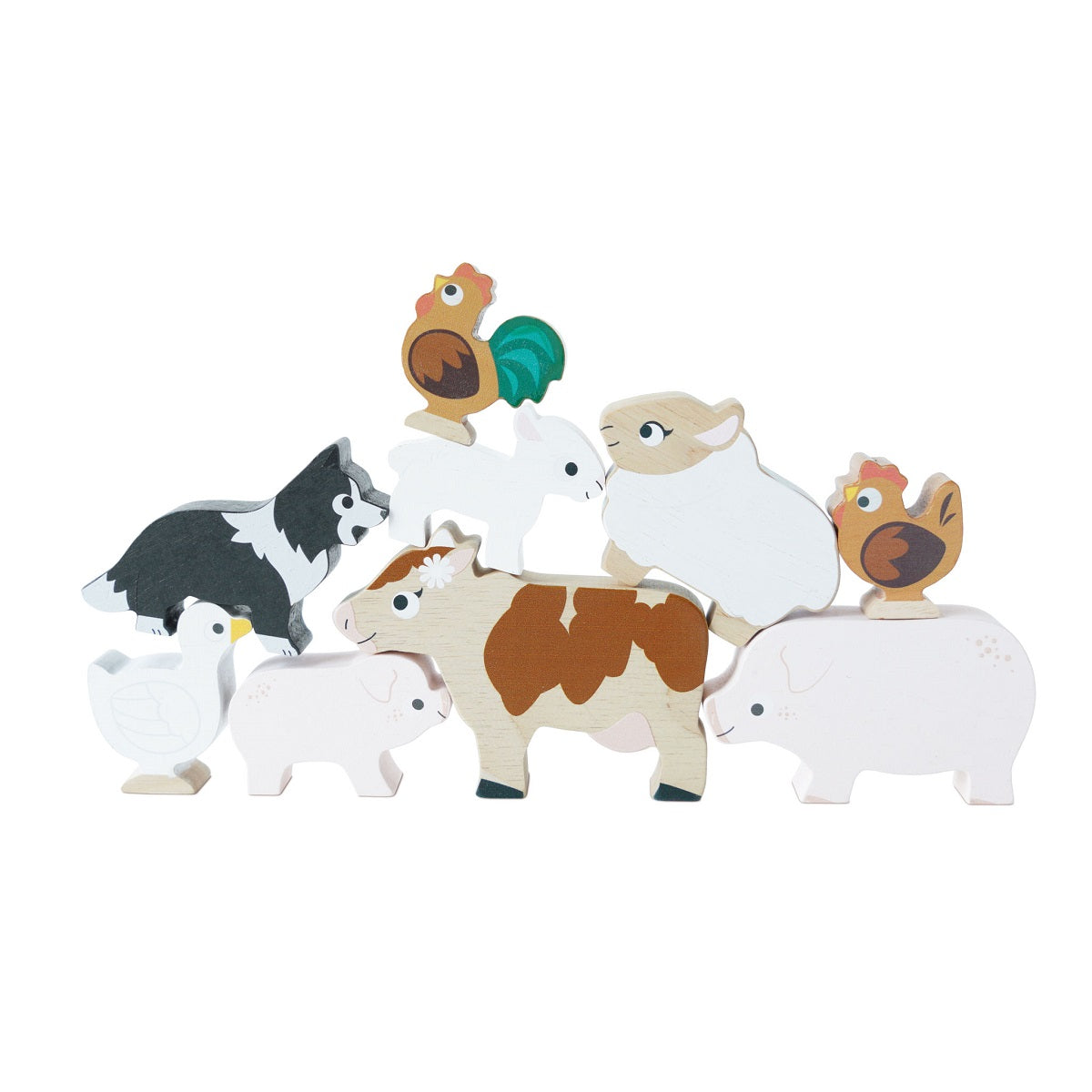 Le Toy Van Stacking Farmyard Animals