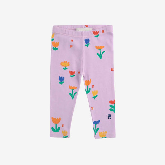 Garden Party All Over Leggings, Lavender