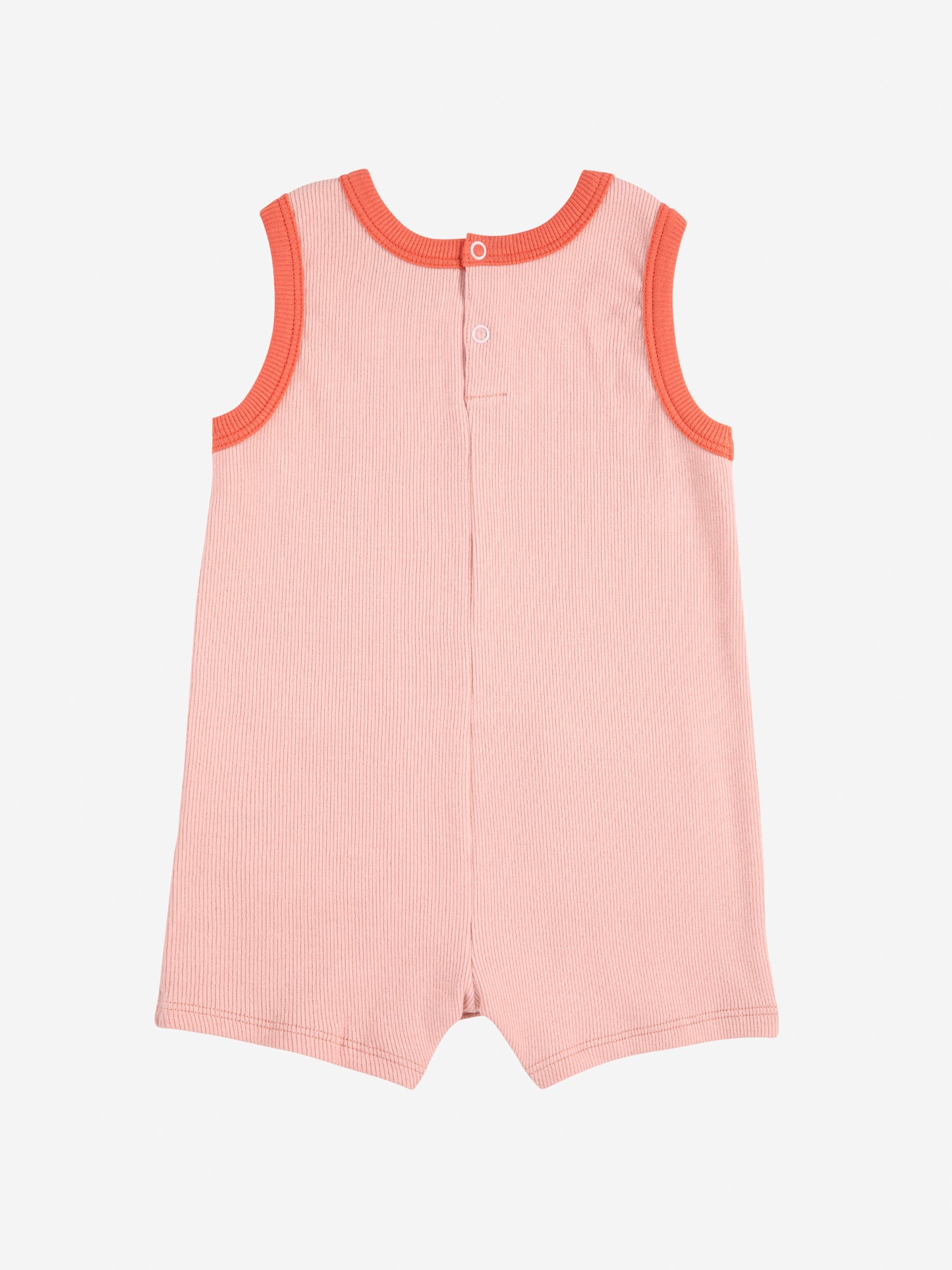 Smiling Pink Playsuit, Light Pink