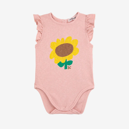 Sunflower Ruffled Body, Light Pink