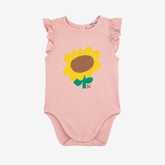 Sunflower Ruffled Body, Light Pink