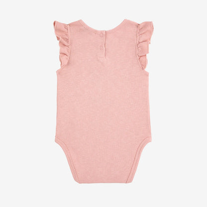 Sunflower Ruffled Body, Light Pink