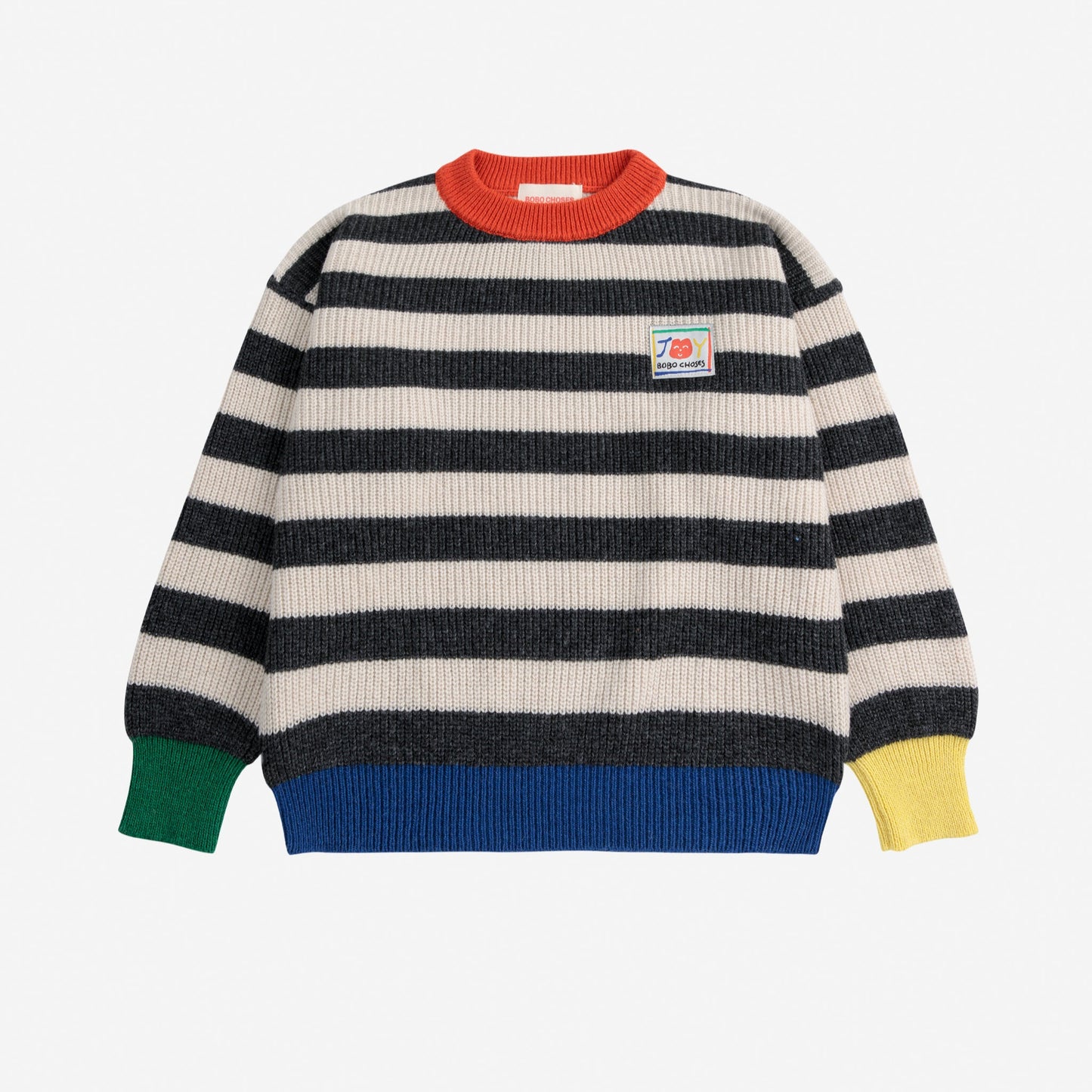 Smiling Stripes Jumper, Multicolor