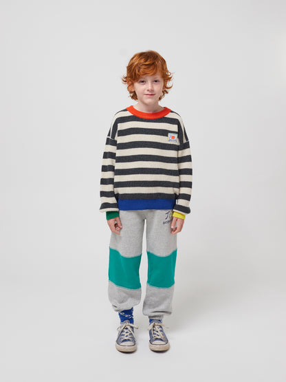 Smiling Stripes Jumper, Multicolor