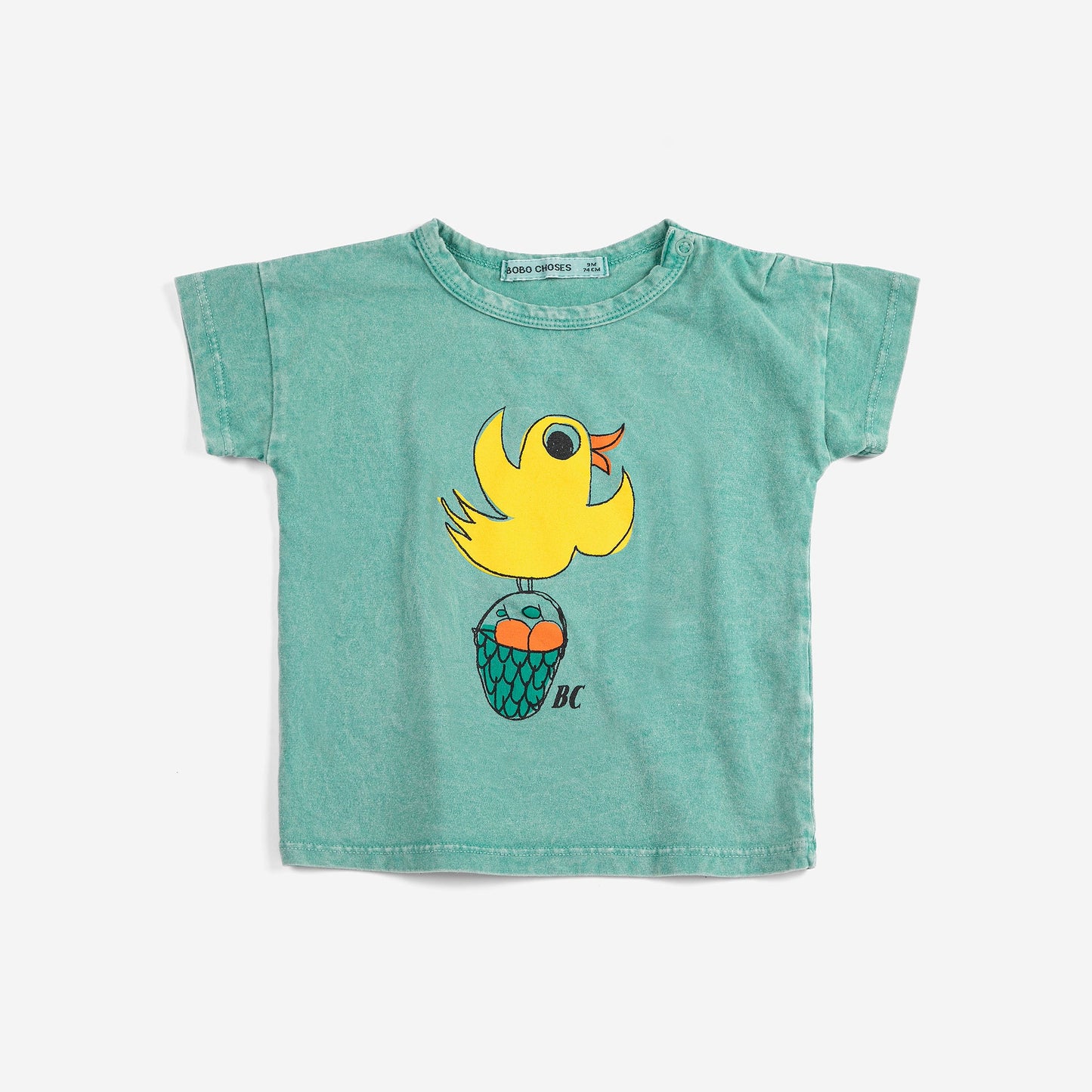 Flying Oranges T-shirt, Green