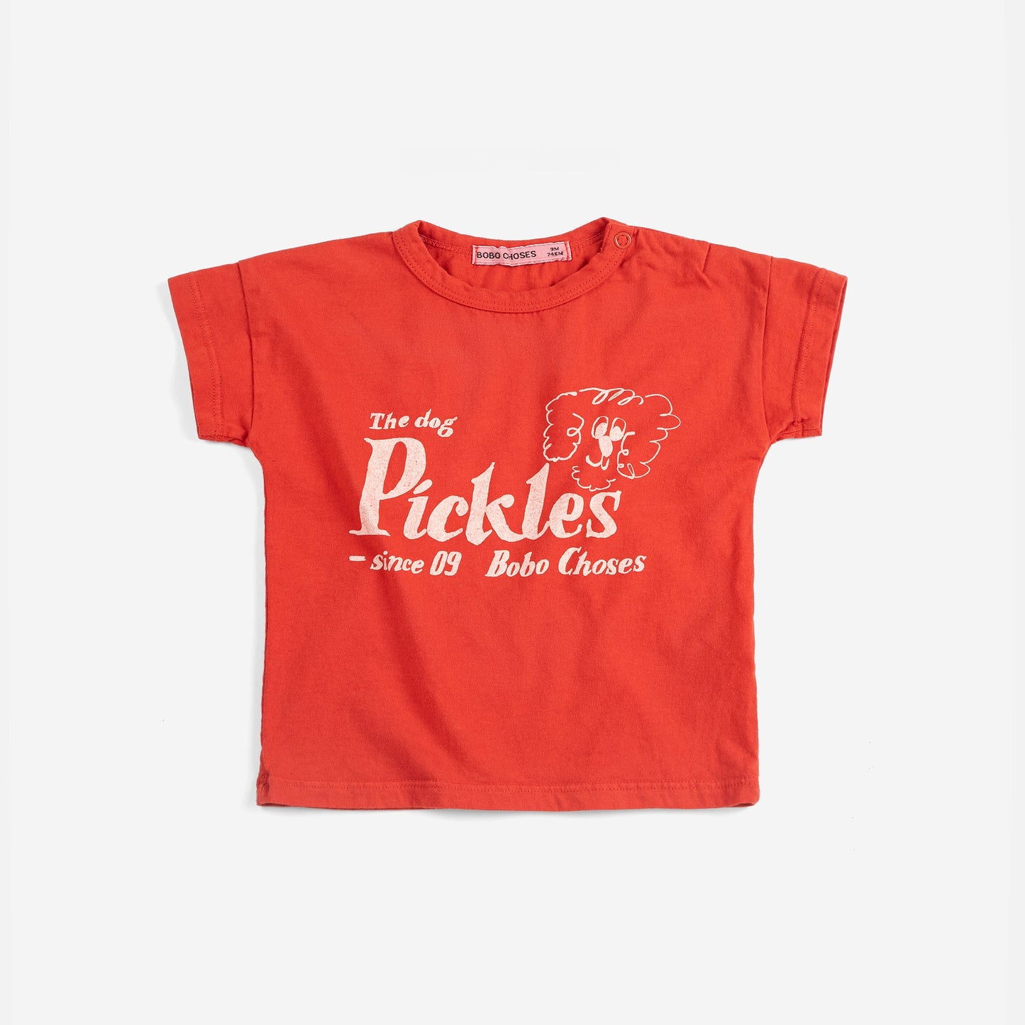 Pickles The Dog T-shirt, Red