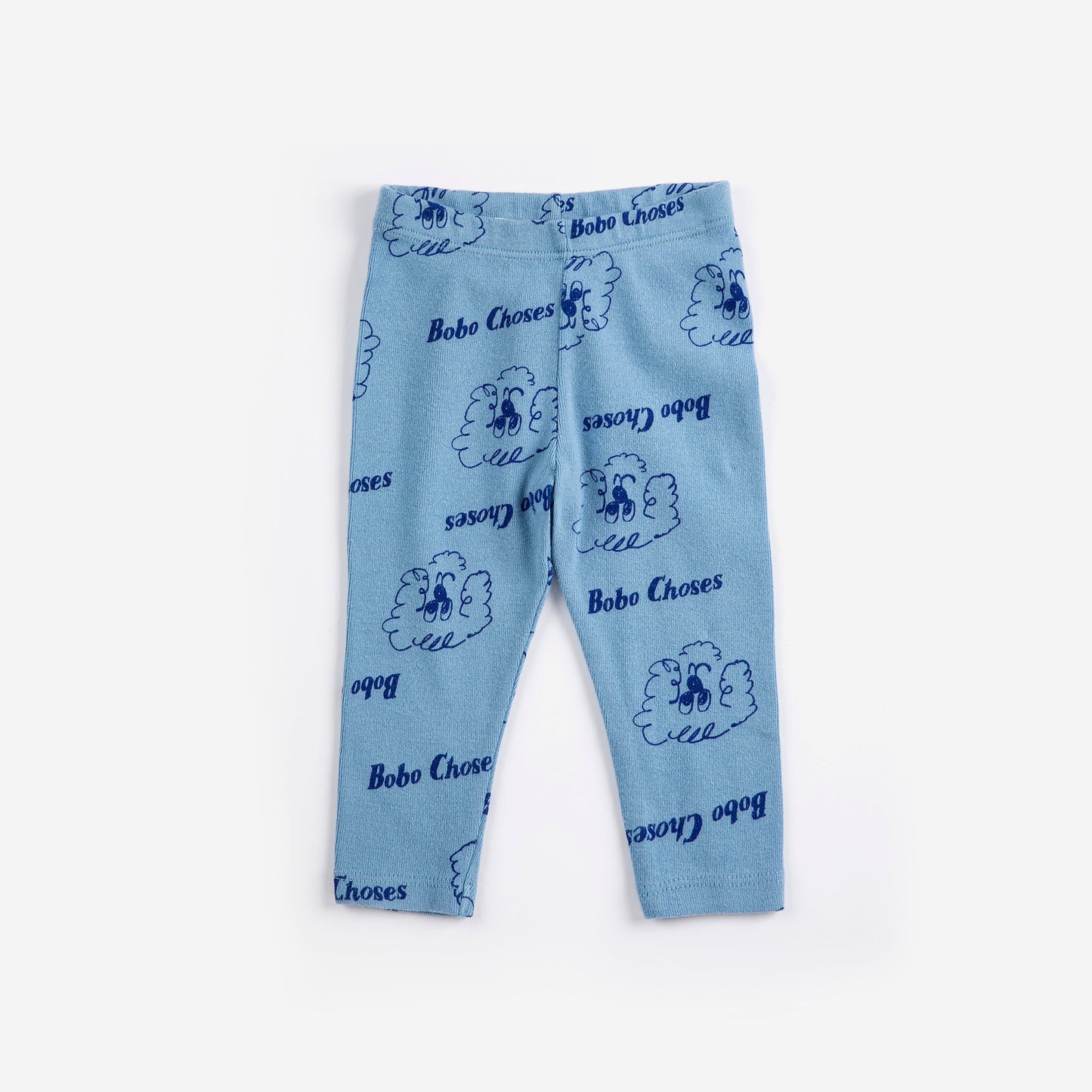 Pickles The Dog All Over Leggings, Prussian Blue