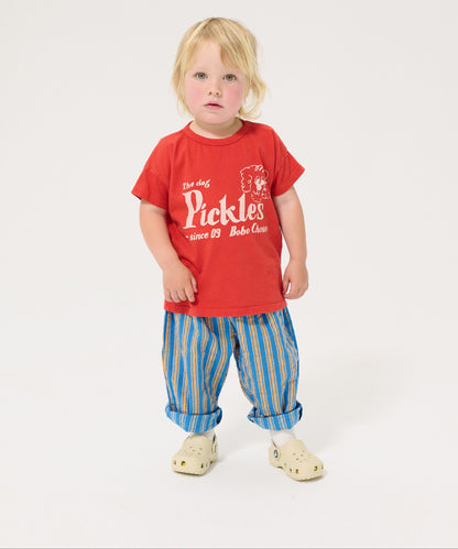 New Hairline Woven Pants, Multicolor