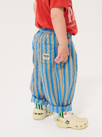 New Hairline Woven Pants, Multicolor