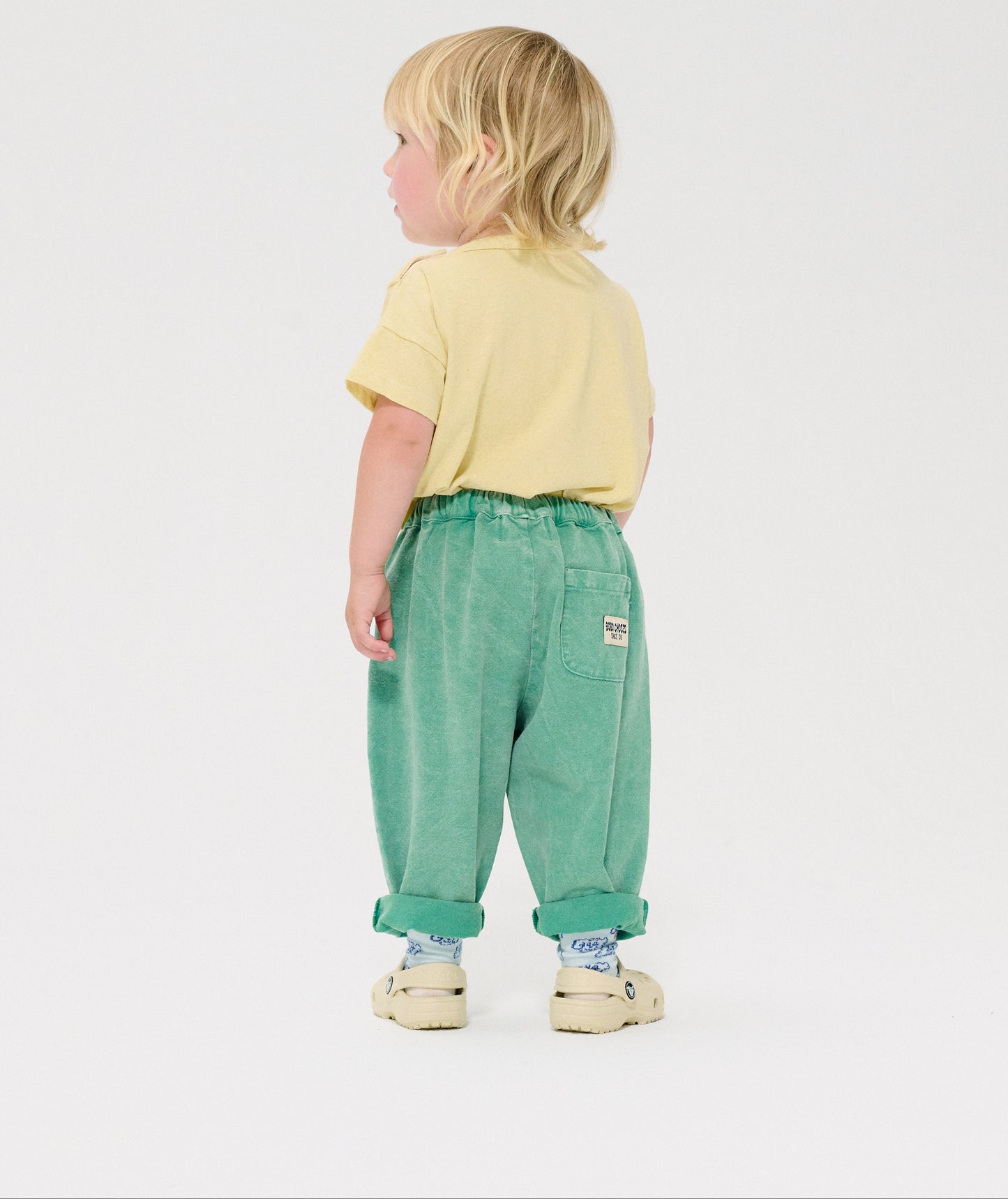 Bobo Choses Since 09 Woven Pants, Green