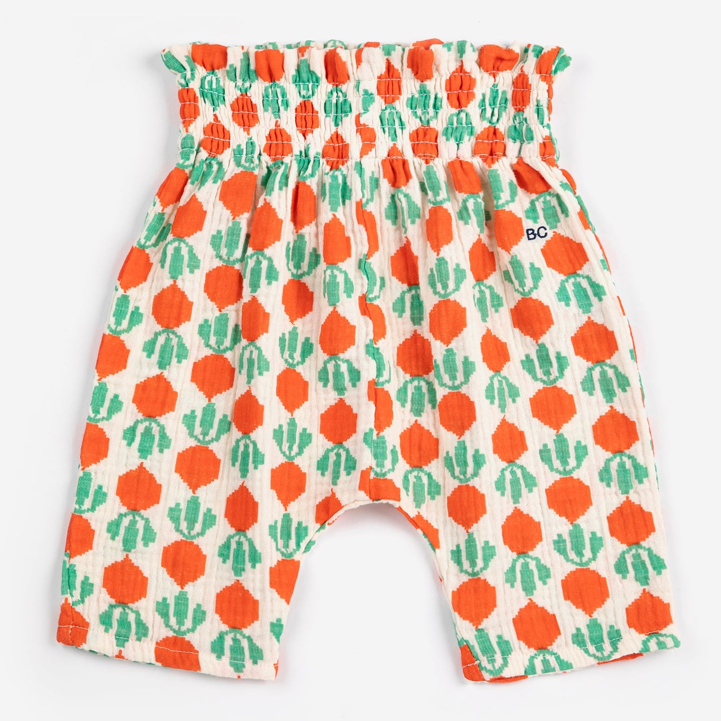 Cool Radish All Over Woven Pants, Orange