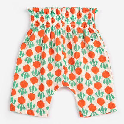 Cool Radish All Over Woven Pants, Orange