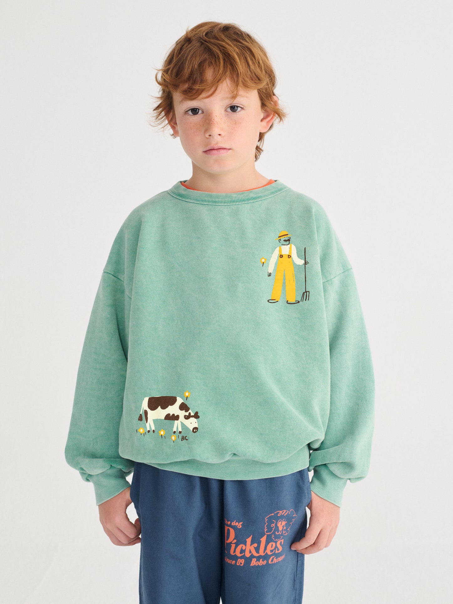 Farm Adventure Sweatshirt, Green