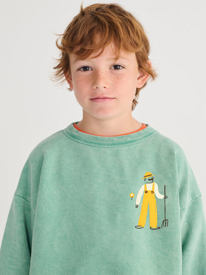 Farm Adventure Sweatshirt, Green
