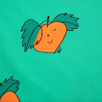 Curious Turnip All Over Swim T-shirt, Green