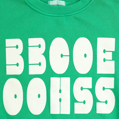 Bobo Choses Modern Sweatshirt, Green