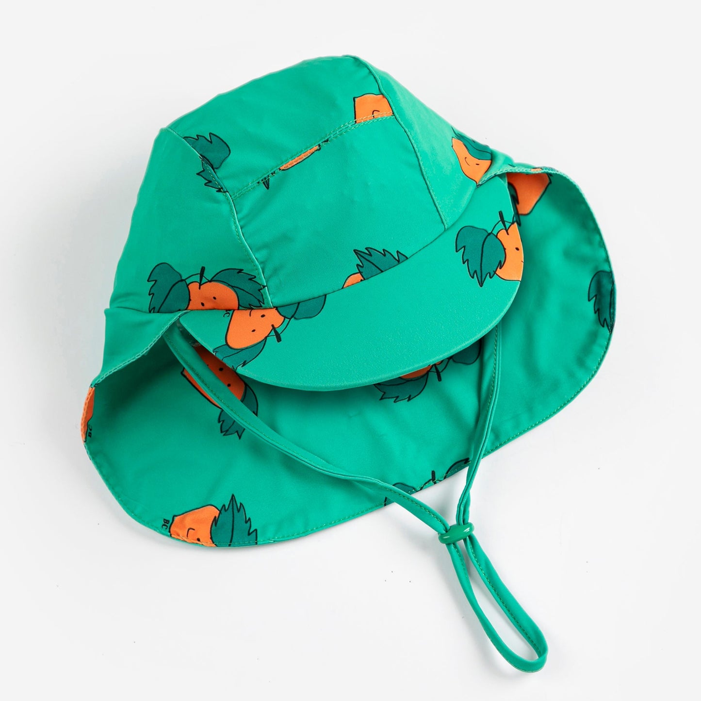 Curious Turnip Swim Cap, Green