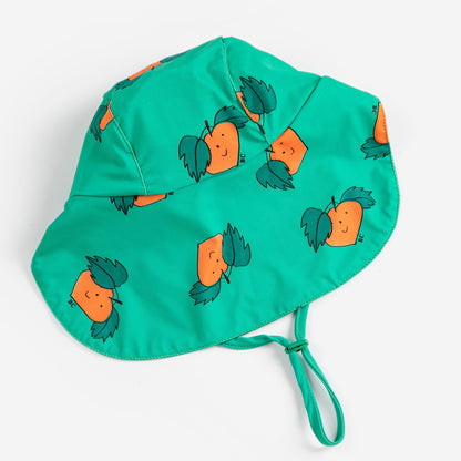 Curious Turnip Swim Cap, Green