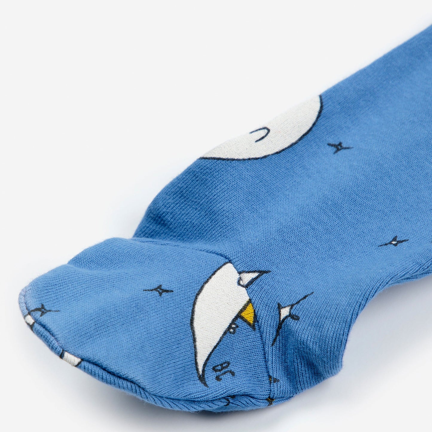 Baby Beneath The Moon Footed  Leggings, Blue