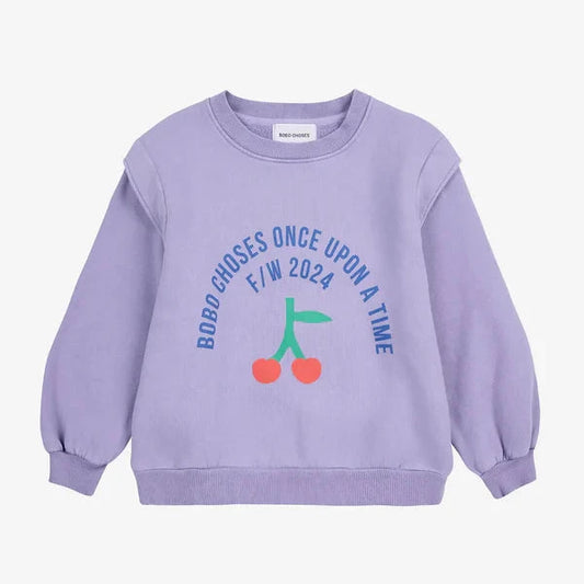 Bobo Circle Sweatshirt, Lavender