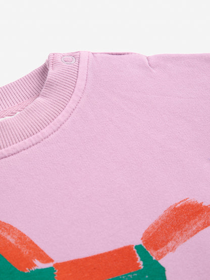 Rocking Horse Body Sweatshirt, Lavender