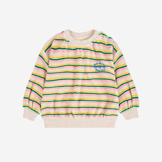 Have Fun Striped Sweatshirt, Multicolor