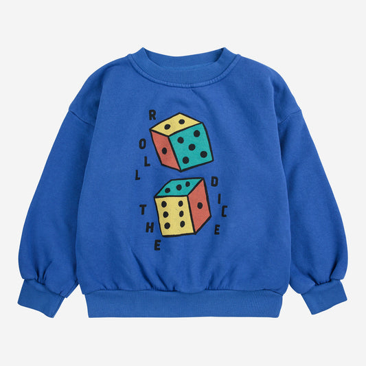 Roll The Dice Sweatshirt, Blue