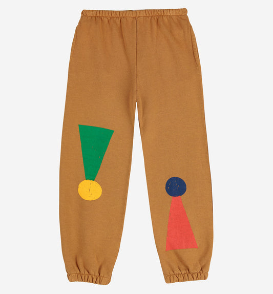 Chess Pawn Jogging Pants, Brown