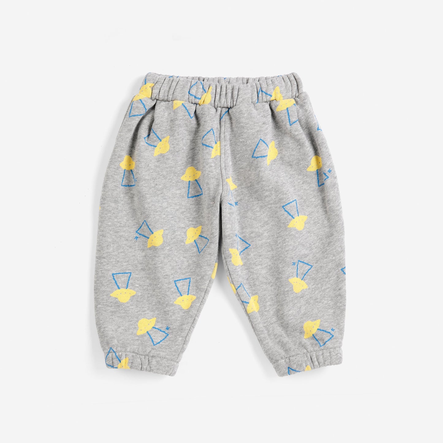 Pixel Abduction All Over Jogging Pants, Light Heather Grey