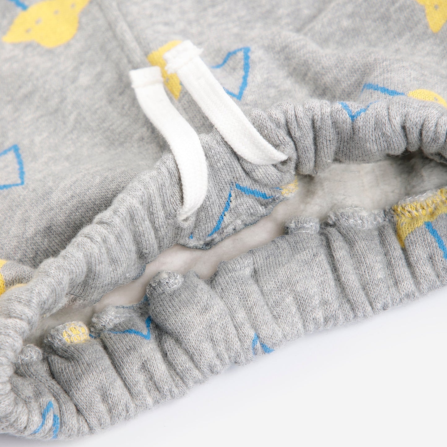Pixel Abduction All Over Jogging Pants, Light Heather Grey