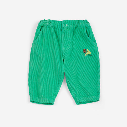 Mush Monsters Duo Corduroy Pants, Green