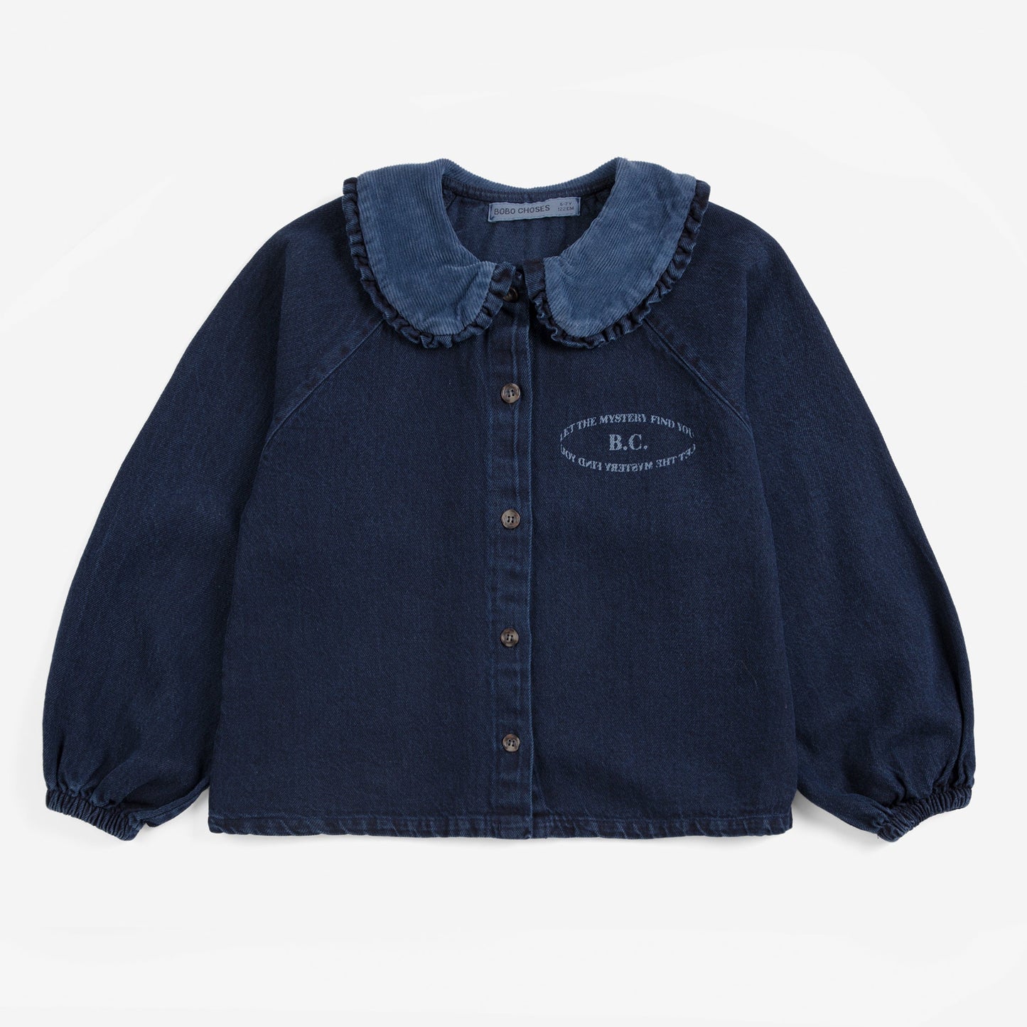 Mystery BC Denim Blouse, Midnight Blue