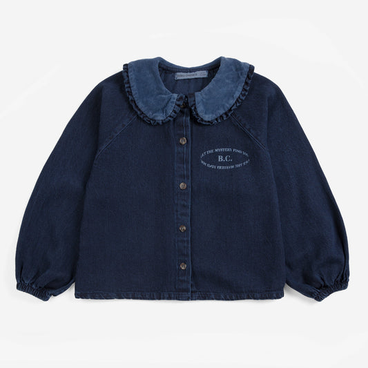 Mystery BC Denim Blouse, Midnight Blue