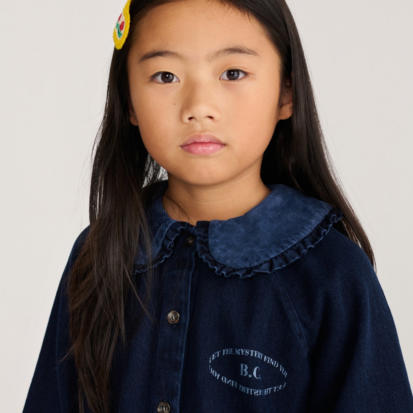 Mystery BC Denim Blouse, Midnight Blue